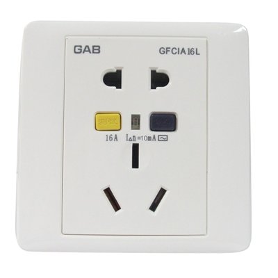 GAB 佳安宝 220V 16A 86型漏电保护插座 守护家庭用电安全的智能之选